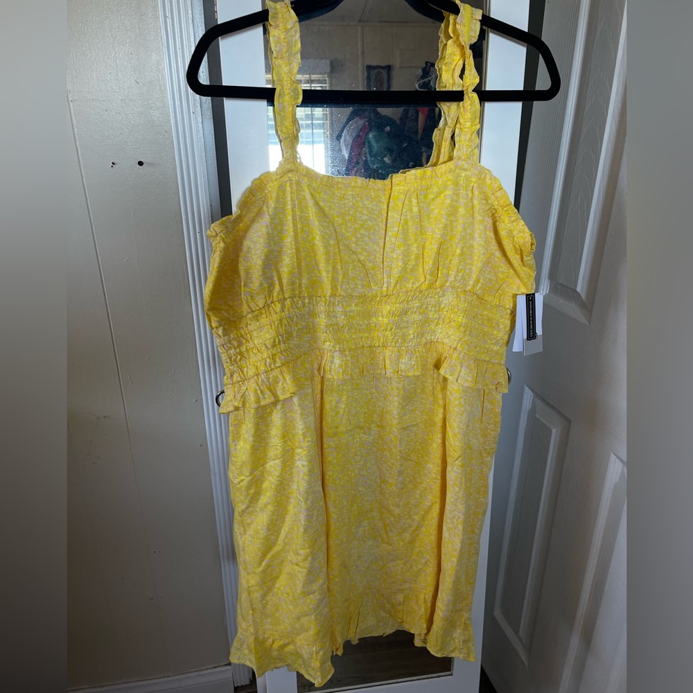 Pink Yellow dress, BP Nordstrom XL